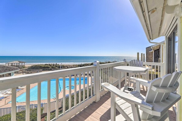Emerald Isle Vacation Rental | 3BR | 2BA | Stairs Required | 1,180 Sq Ft