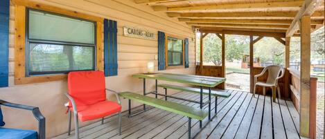 Covered Deck | Free WiFi | Linens Provided | Pet Friendly w/ Fee