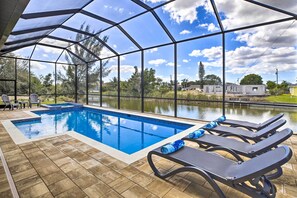 Screened Lanai | Heated Pool & Spa