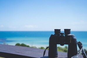 Blick von der Unterkunft