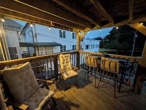 The deck