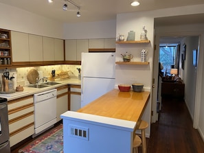 kitchen looking to back of house