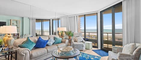 Oceanfront Living Room