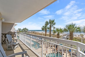 Private Oceanfront Balcony