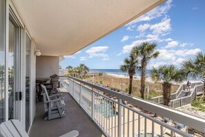 Private Oceanfront Balcony