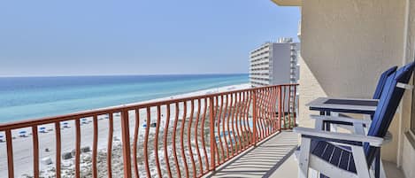 Private balcony.