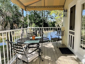 Large Deck with Golf Views