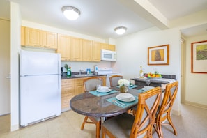 Kitchen and dining table