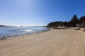 Private beach just a short walk away 