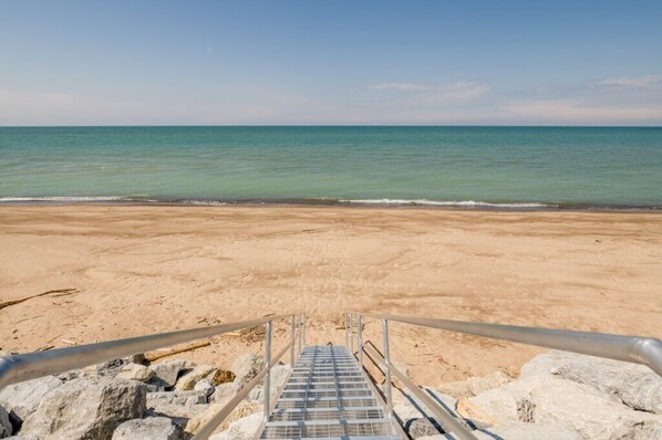 Private Beach In Backyard!