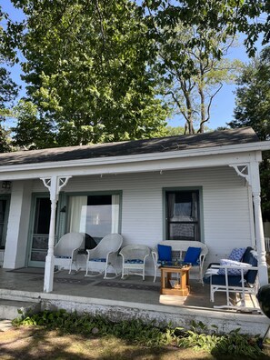 Lakeside porch