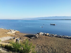 Nearby beach