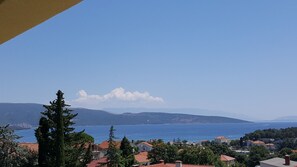 Blick von der Unterkunft