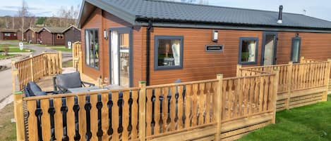 Goose Home Lodge situated on the South Lakeland Leisure Village near Carnforth