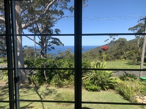 View from living area