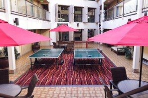 Ping Pong Tables in Atrium