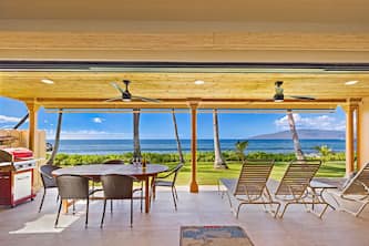 43-4 Spectacular Views from this Two Bedroom 2.5 bath Puamana Oceanfront Unit