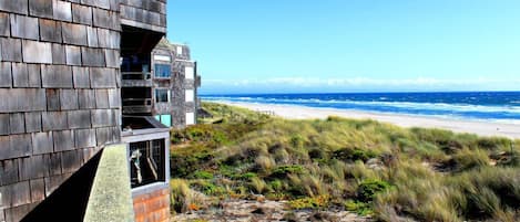 View to beach