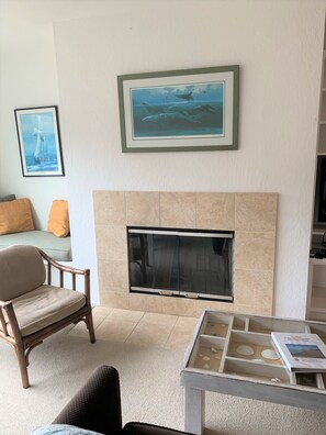 Fireplace in livingroom