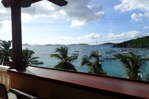 view from the patio bar top