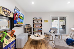 Family friendly game area