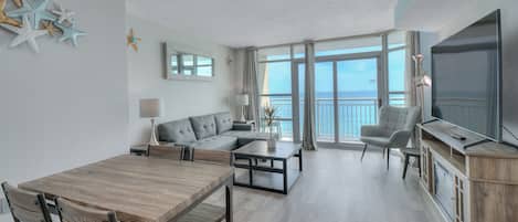 Gorgeous, newly renovated unit is perfect for your vacation headquarters. 