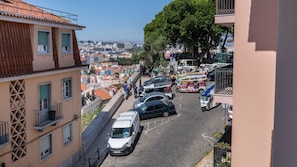Blick von der Unterkunft