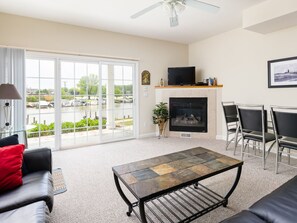 Living and dining area