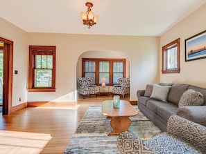 Living Area to Sitting Room