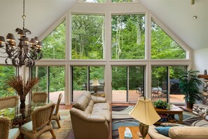 Indulge in the Great Outdoors and Enjoy the Lush Greenery that Envelops The Guest House