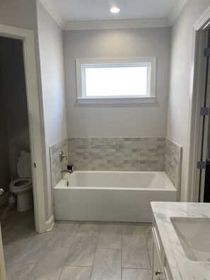 Master bathroom 