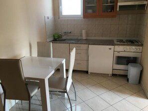 Kitchen with dining area