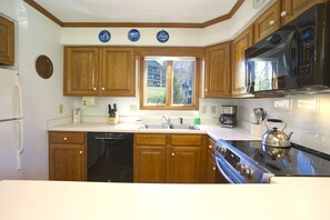 Kitchen equipped with all of the essentials