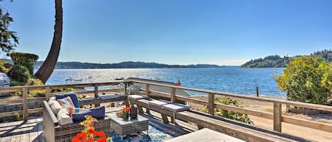 Gig Harbor Vacation Rental | 3BR | 2BA | 1,724 Sq Ft | 2 Steps Required
