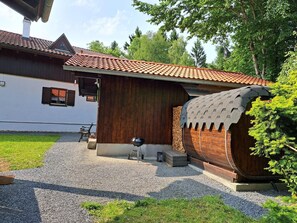 Gemütliches Ferienhaus mit Terrasse-Grillplatz