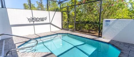 Pool Area w/Nature Preserve View - Privacy on all Sides