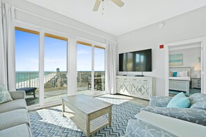 Living Area with Beautiful Gulf Views