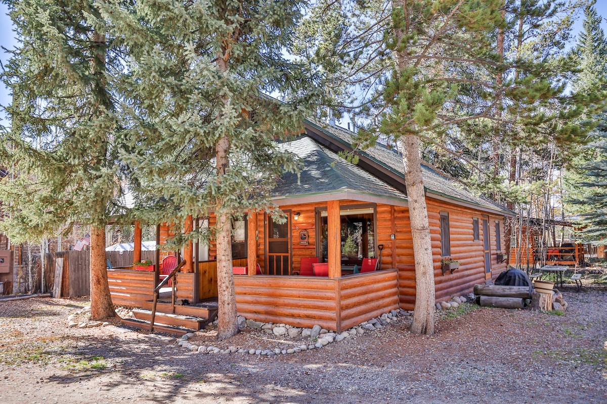 Cozy Cabin with Private Sandy Beach! Lemmon Lodge, Grand Lake