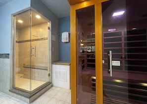 Luxury Bathroom | Steam Room Shower and Infrared Dry Sauna