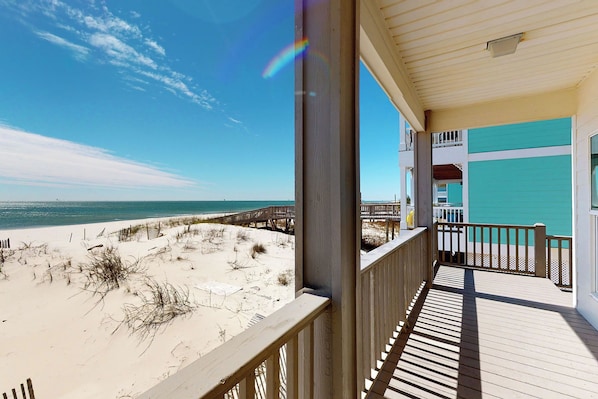 Fort Sun. West Unit Balcony. Expansive views. Gorgeous wide open beach!