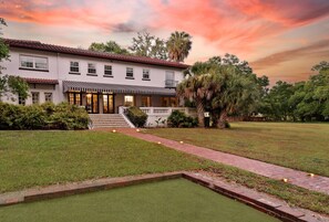The house was built in 1924 and we have worked at restoring it to its original aura.