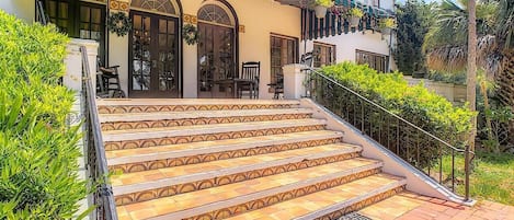 Back porch stairs