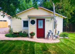 This is our first home! Married in the backyard in 2005. 