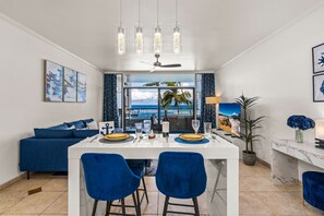 Open-concept layout brings island style and comfort together