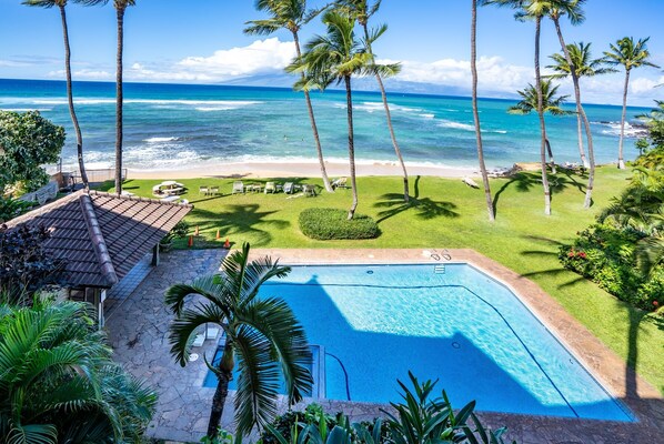 Breathtaking oceanfront views—sunsets, sea turtles, and serenity