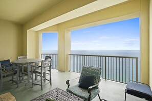 Spacious Balcony with Incredible Views