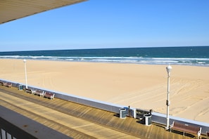 Vue sur la plage/l’océan