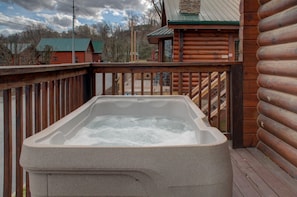 Bain à remous extérieur