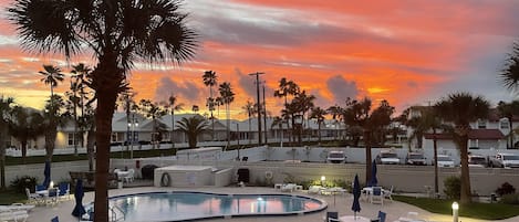 Amazing sunsets from the Balcony