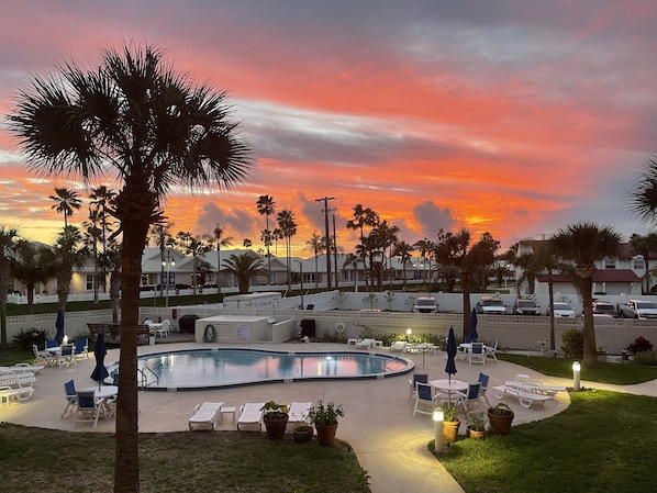 Amazing sunsets from the Balcony